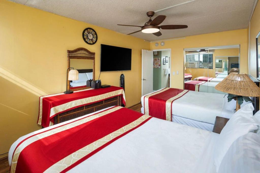 Heart Of Waikiki,1Bdrm,Free Parking, Wifi,No Resort Fees,Youtube,Netflix ! Honolulu Kültér fotó
